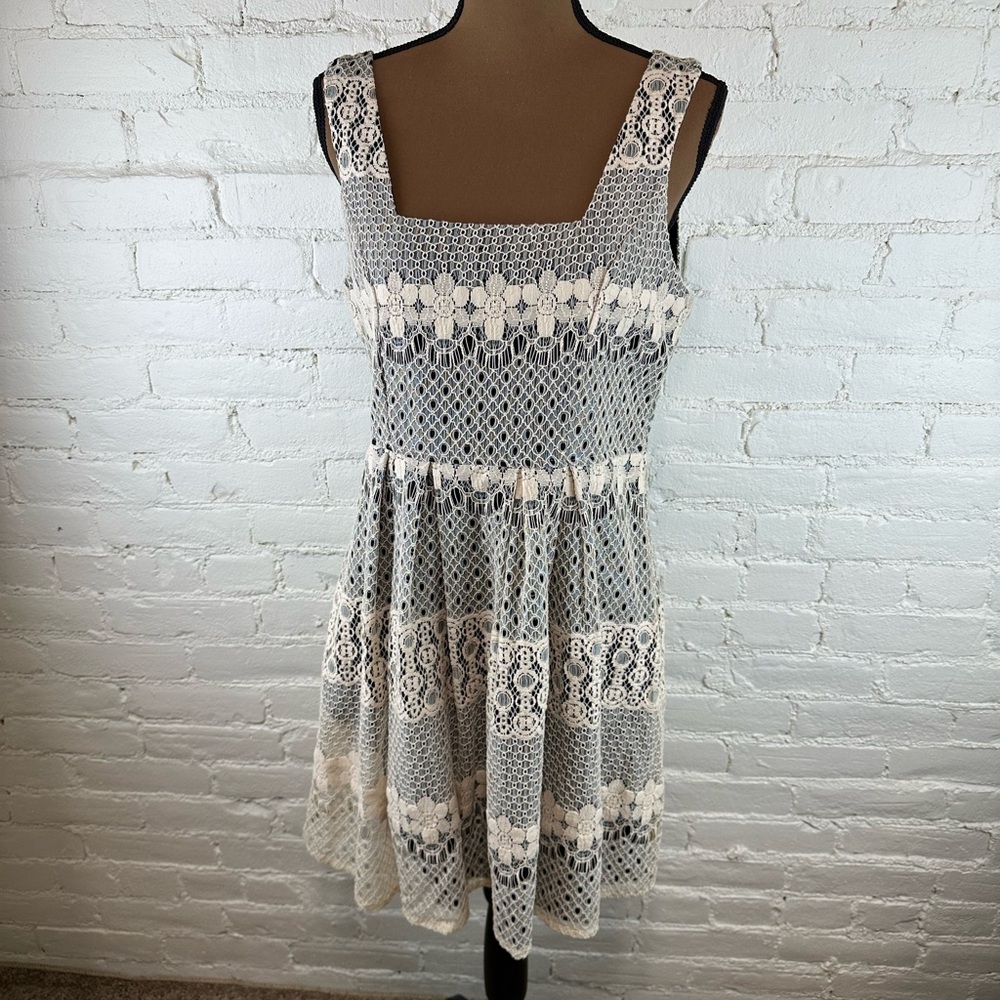 American Rag Cie Lace Overlay Sleeveless Dress Women’s Size